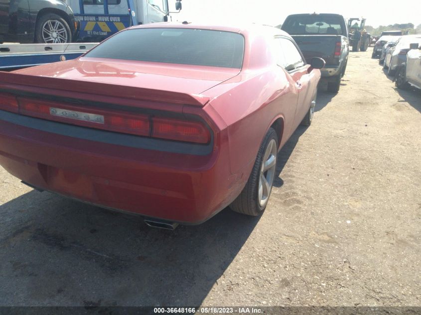 2013 DODGE CHALLENGER SXT PLUS - 2C3CDYAG4DH573842