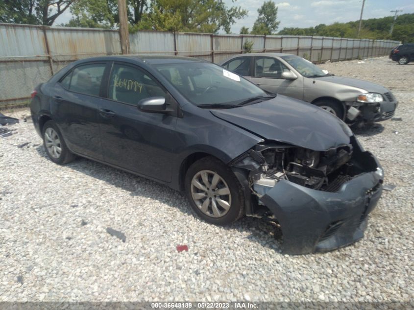 2014 TOYOTA COROLLA L/LE/S/S PLUS/LE PLUS - 2T1BURHE1EC114006