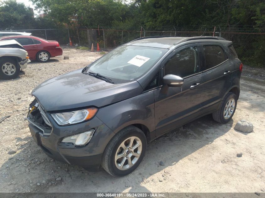 2019 FORD ECOSPORT SE - MAJ6S3GL9KC263326