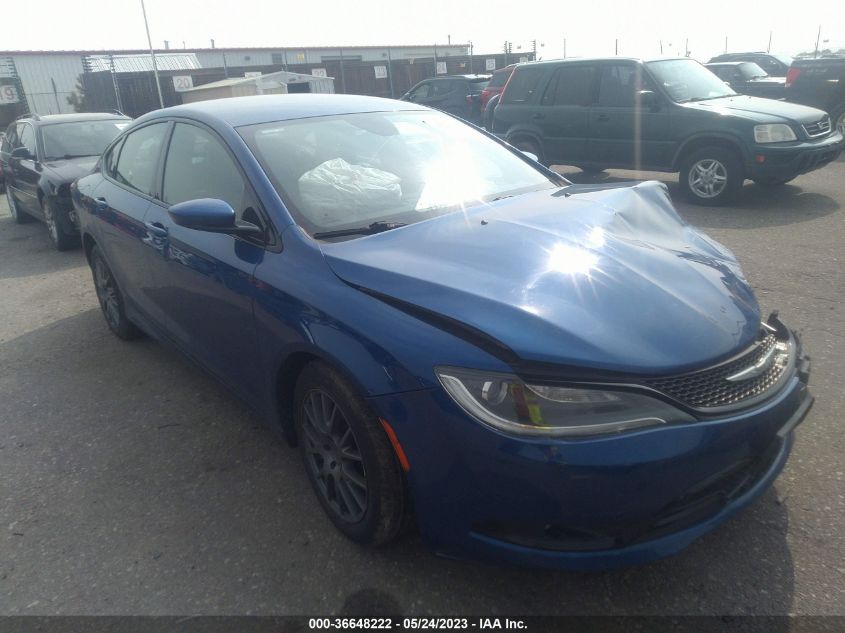 2015 CHRYSLER 200 S - 1C3CCCBG8FN508054