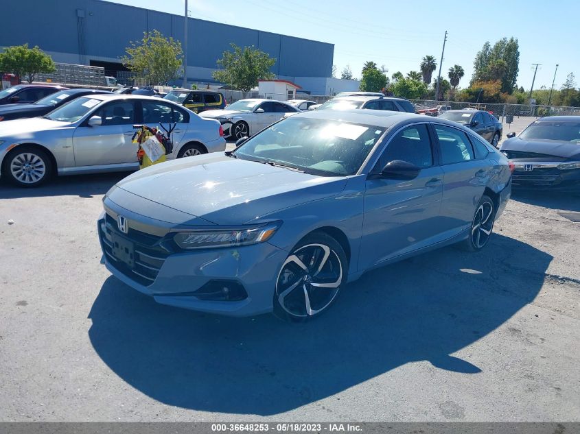 2022 HONDA ACCORD SEDAN SPORT - 1HGCV2F33NA020614