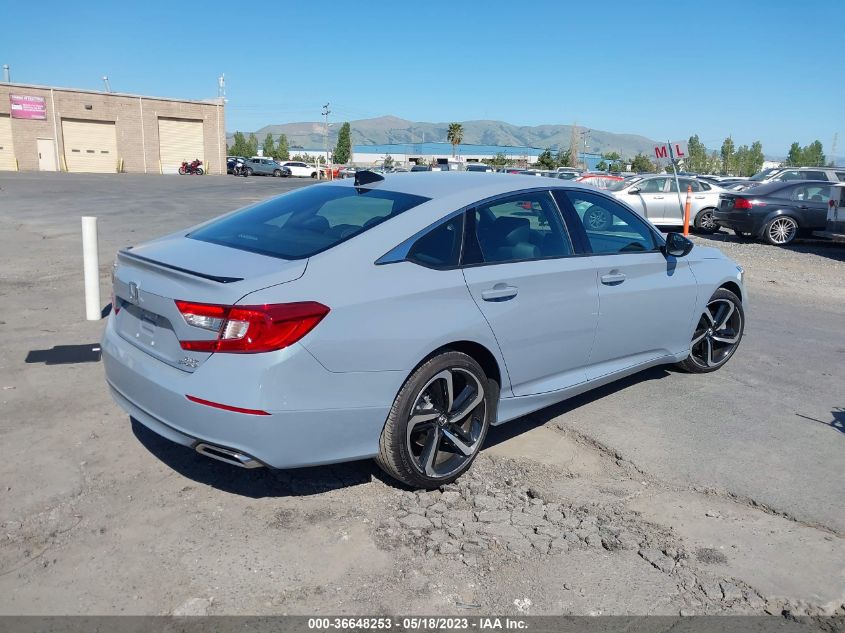 2022 HONDA ACCORD SEDAN SPORT - 1HGCV2F33NA020614