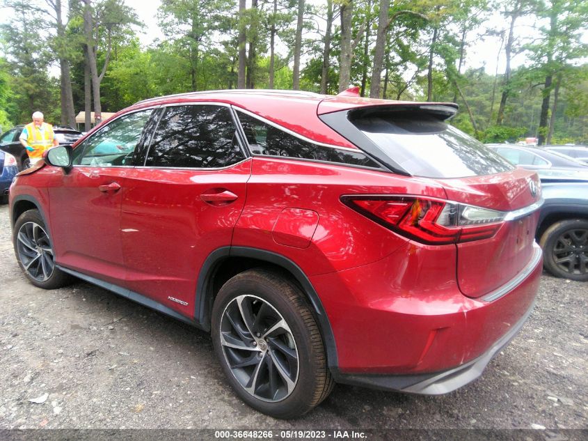 2016 LEXUS RX 450H 2T2BGMCA4GC002085