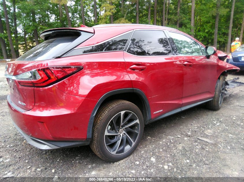 2016 LEXUS RX 450H 2T2BGMCA4GC002085