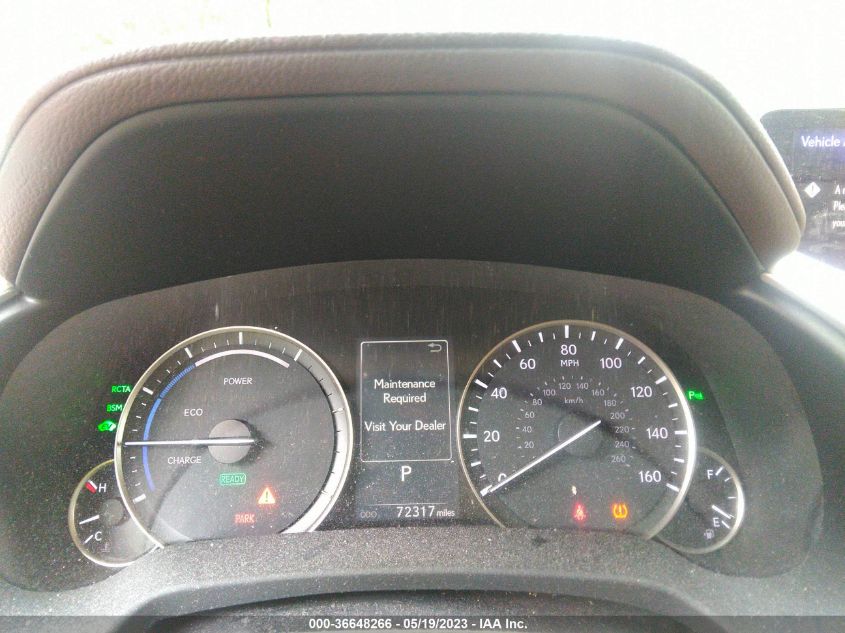 2016 LEXUS RX 450H 2T2BGMCA4GC002085