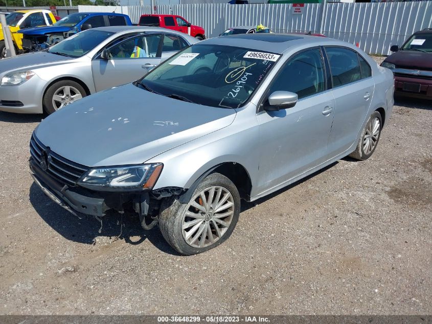 2016 VOLKSWAGEN JETTA SEDAN 1.8T SEL - 3VWL17AJ0GM261904