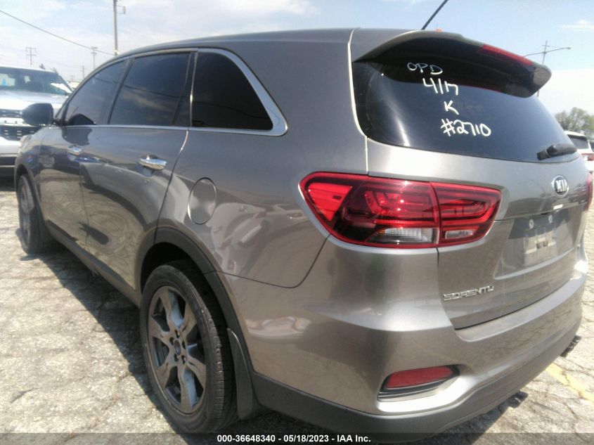 2019 KIA SORENTO LX - 5XYPG4A33KG549957