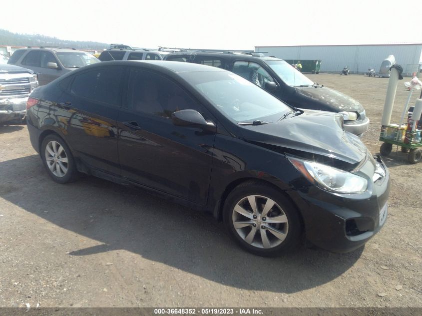 2013 HYUNDAI ACCENT GLS - KMHCU4AE6DU444352