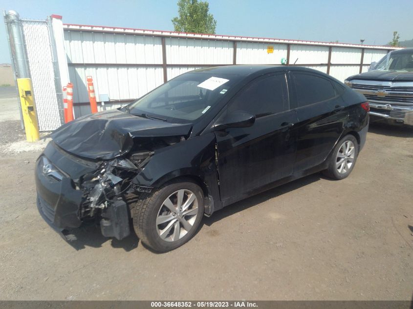 2013 HYUNDAI ACCENT GLS - KMHCU4AE6DU444352
