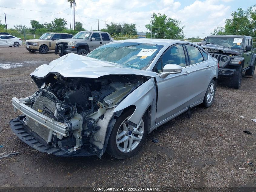 2016 FORD FUSION SE - 3FA6P0H76GR292373