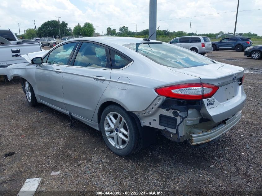 2016 FORD FUSION SE - 3FA6P0H76GR292373