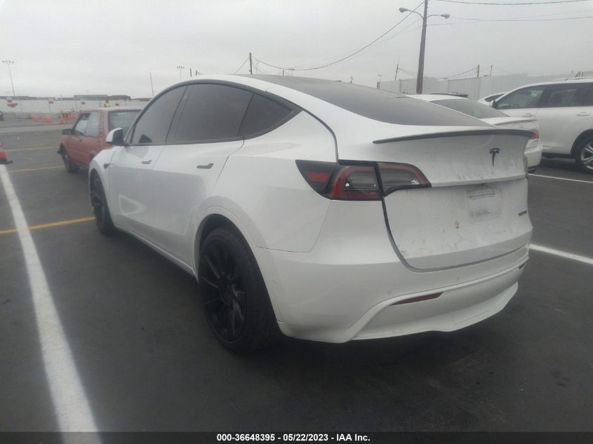 2022 TESLA MODEL Y PERFORMANCE - 7SAYGDEF9NF328063