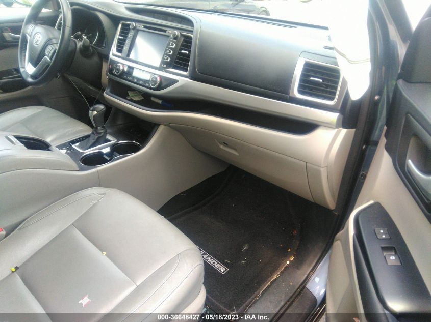 2014 TOYOTA HIGHLANDER XLE - 5TDJKRFH2ES035336