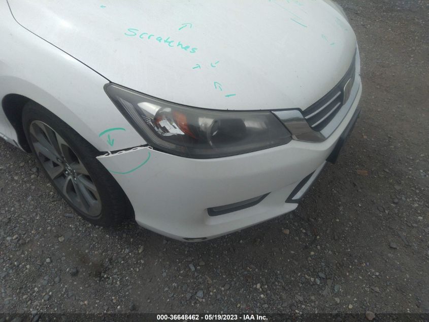 2015 HONDA ACCORD SEDAN SPORT - 1HGCR2F59FA080727