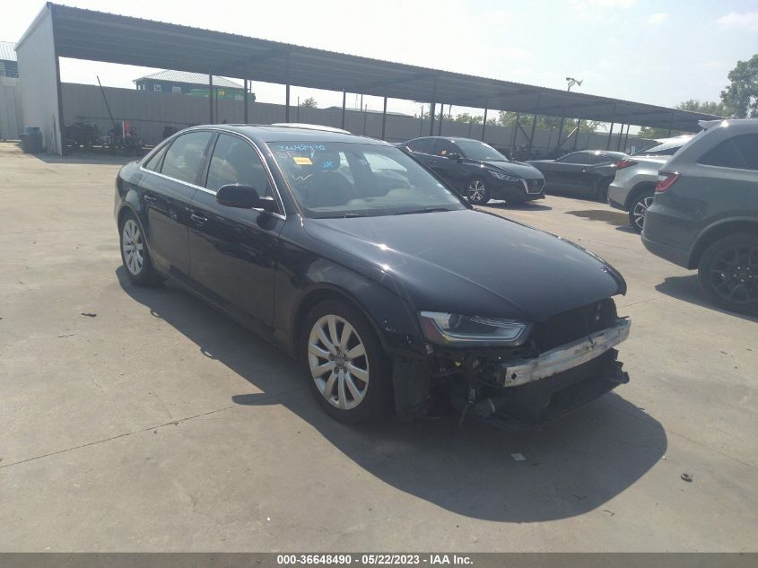 2013 AUDI A4 PREMIUM PLUS - WAUFFAFL9DN004635