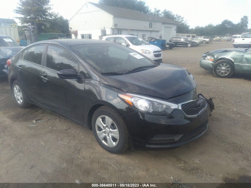 2016 KIA FORTE LX - KNAFK4A6XG5617141
