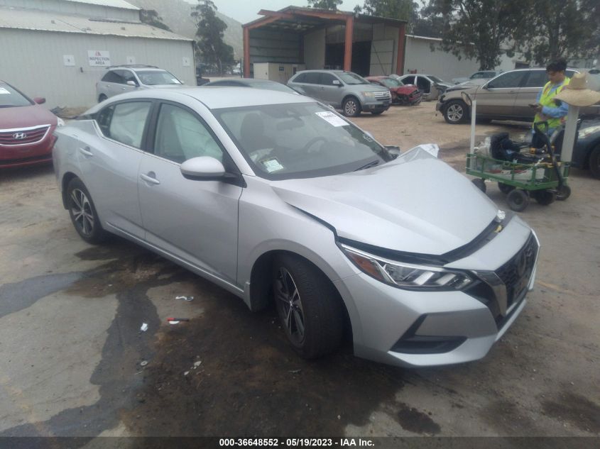 2022 NISSAN SENTRA SV - 3N1AB8CVXNY294852