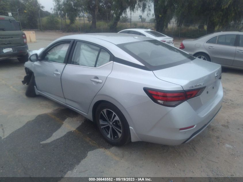 2022 NISSAN SENTRA SV - 3N1AB8CVXNY294852