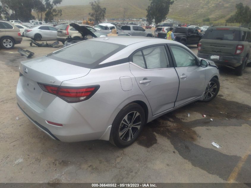 2022 NISSAN SENTRA SV - 3N1AB8CVXNY294852