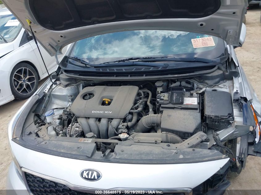 2017 KIA FORTE LX - 3KPFL4A7XHE151936