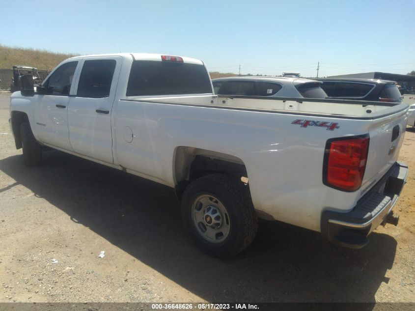 2017 CHEVROLET SILVERADO 2500HD WORK TRUCK - 1GC1KUEG8HF186469