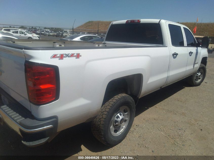 2017 CHEVROLET SILVERADO 2500HD WORK TRUCK - 1GC1KUEG8HF186469
