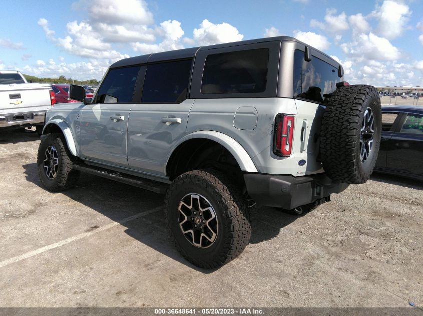 2022 FORD BRONCO BASE/BIG BEND - 1FMDE5DHXNLA80232