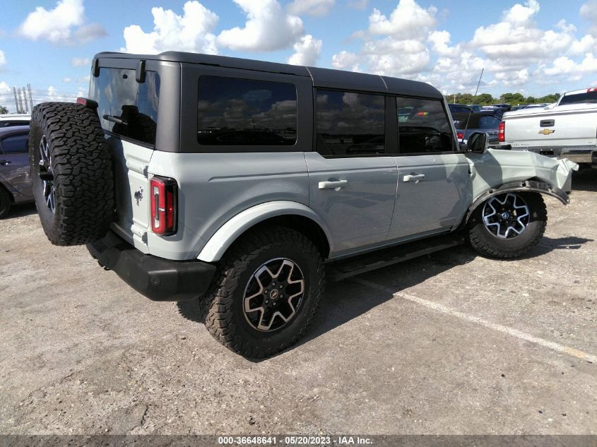 2022 FORD BRONCO BASE/BIG BEND - 1FMDE5DHXNLA80232
