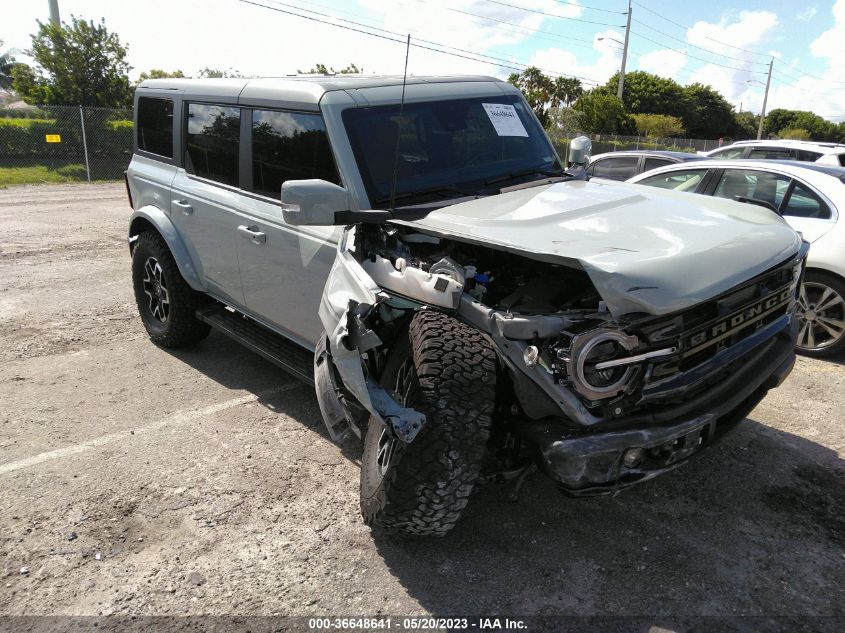 2022 FORD BRONCO BASE/BIG BEND - 1FMDE5DHXNLA80232
