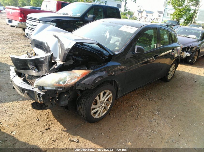 2013 MAZDA MAZDA3 I GRAND TOURING - JM1BL1MP8D1813793