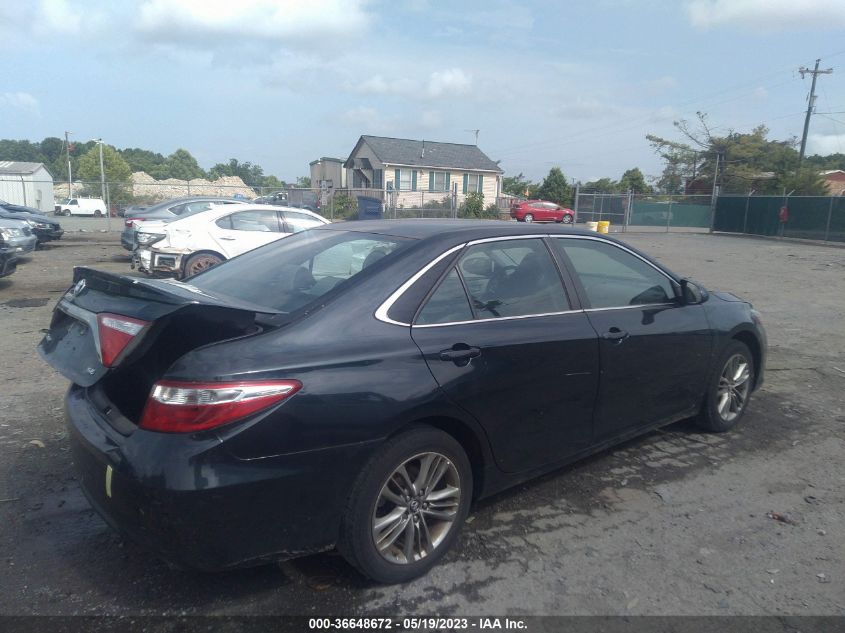 2017 TOYOTA CAMRY XLE/SE/LE/XSE - 4T1BF1FK2HU791959
