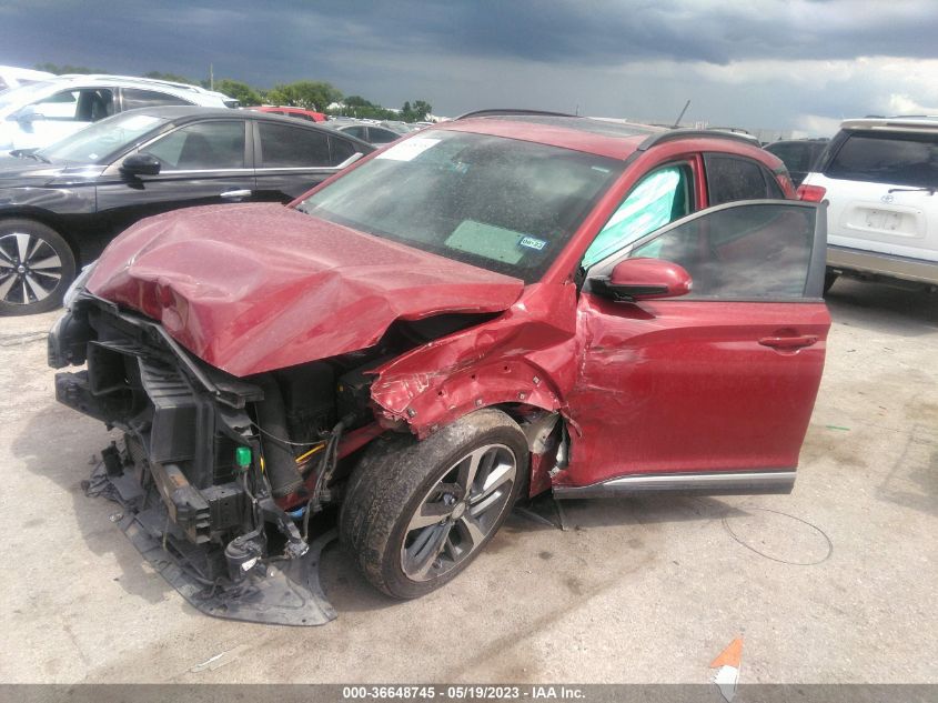 2018 HYUNDAI KONA ULTIMATE - KM8K53A53JU130012