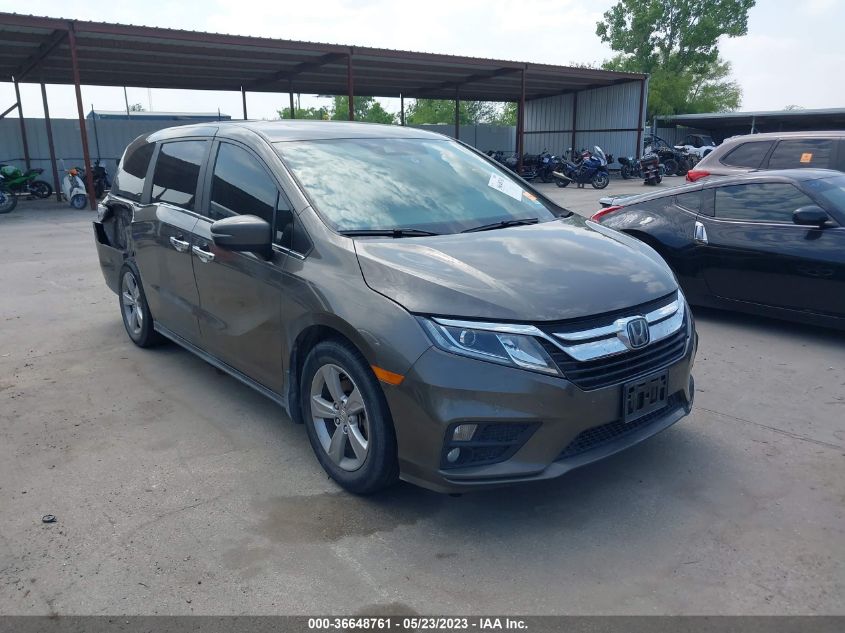 2018 HONDA ODYSSEY EX-L - 5FNRL6H70JB043548