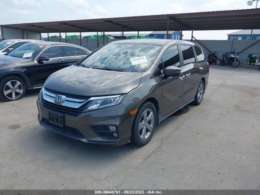 2018 HONDA ODYSSEY EX-L - 5FNRL6H70JB043548