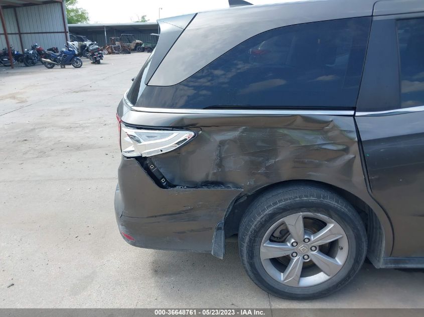 2018 HONDA ODYSSEY EX-L - 5FNRL6H70JB043548