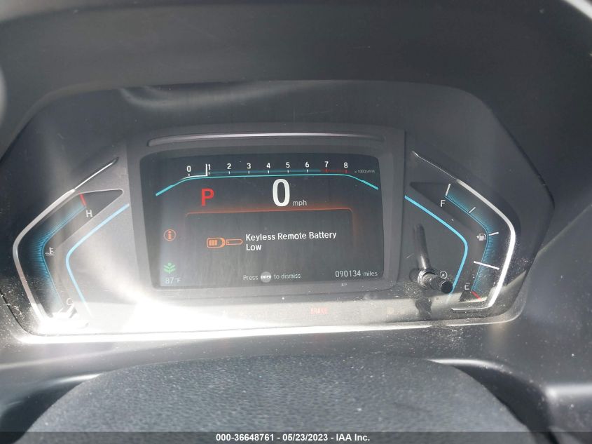 2018 HONDA ODYSSEY EX-L - 5FNRL6H70JB043548