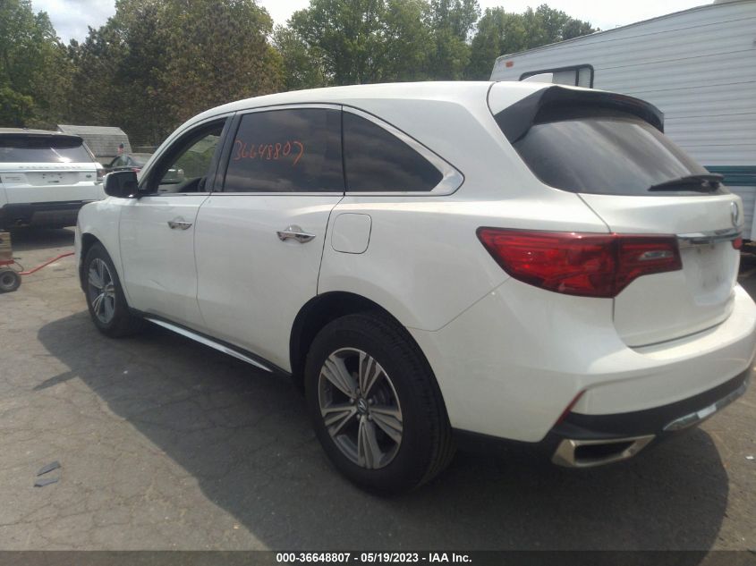 2019 ACURA MDX - 5J8YD4H36KL037005
