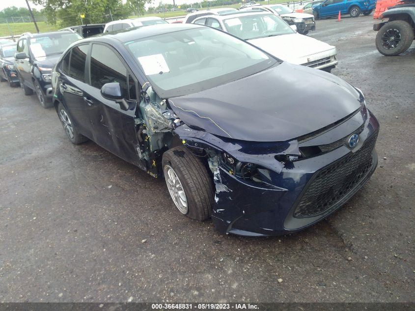 2022 TOYOTA COROLLA HYBRID LE - JTDEAMDE2NJ061965