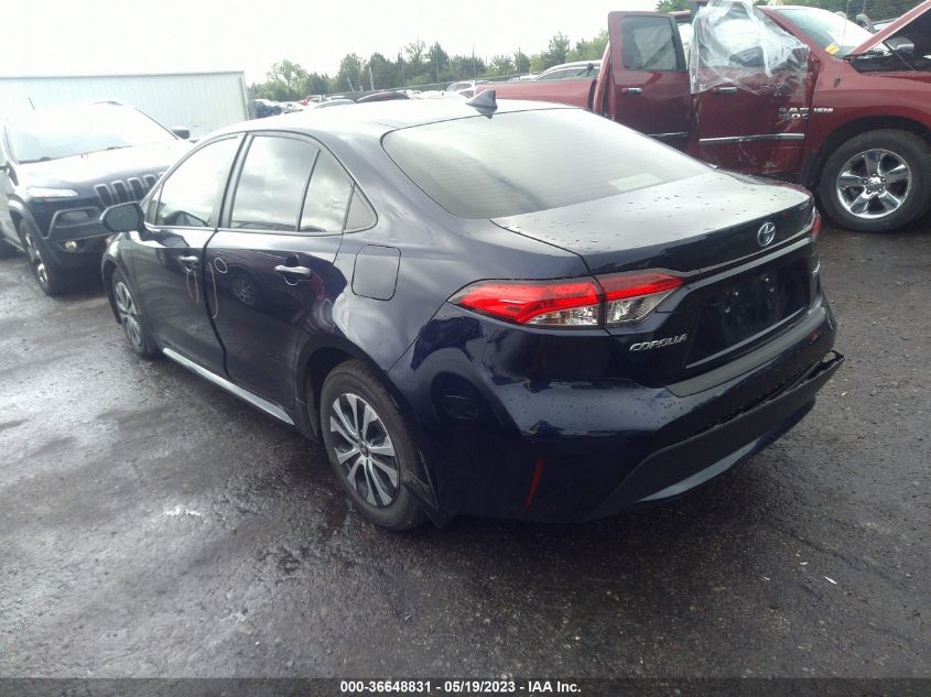 2022 TOYOTA COROLLA HYBRID LE - JTDEAMDE2NJ061965