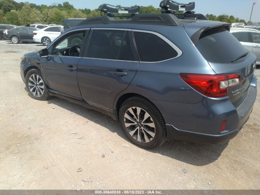 2017 SUBARU OUTBACK LIMITED - 4S4BSANC5H3317872