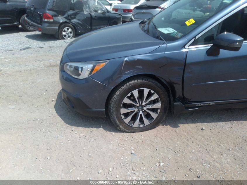 2017 SUBARU OUTBACK LIMITED - 4S4BSANC5H3317872