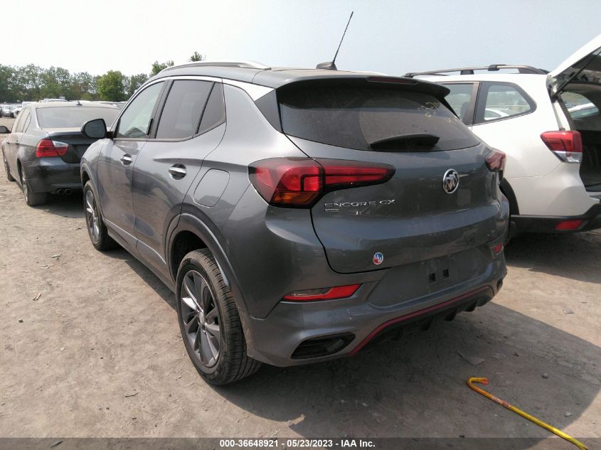 2021 BUICK ENCORE GX SELECT - KL4MMESL8MB075155