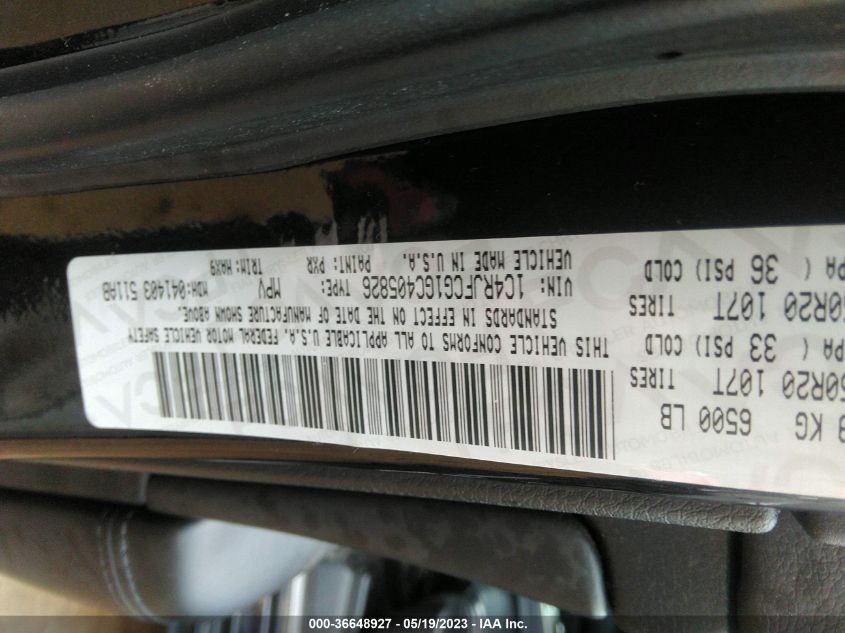 2016 JEEP GRAND CHEROKEE HIGH ALTITUDE - 1C4RJFCG1GC405826