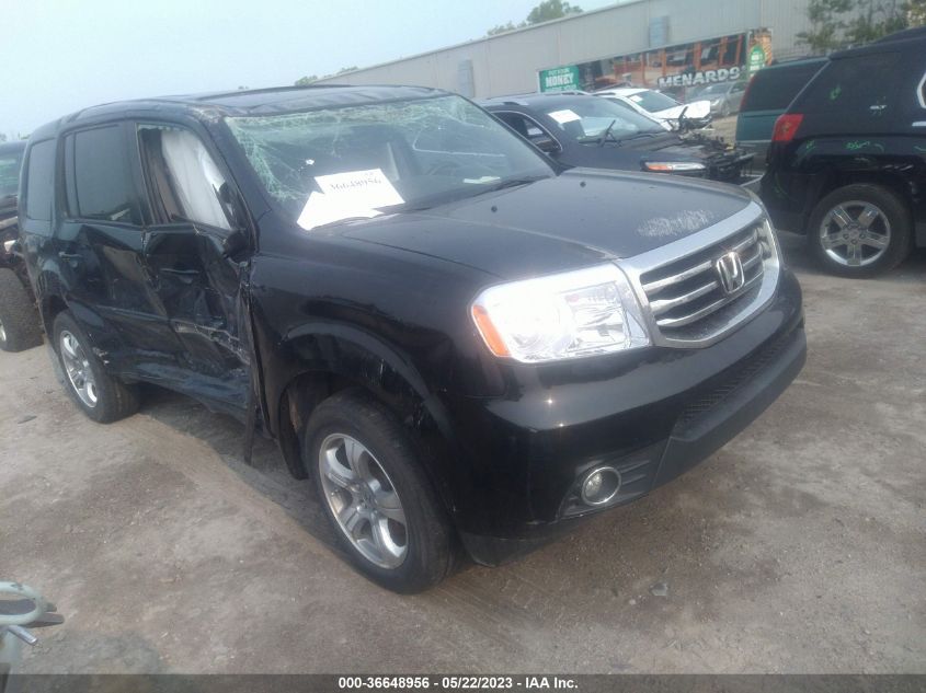 2013 HONDA PILOT EX-L - 5FNYF4H52DB035378