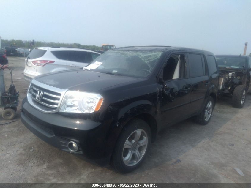 2013 HONDA PILOT EX-L - 5FNYF4H52DB035378