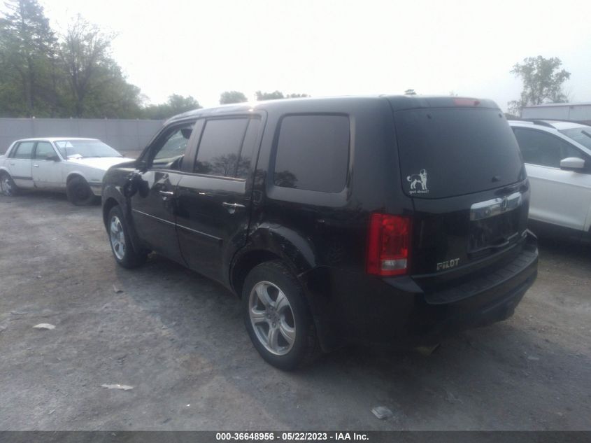 2013 HONDA PILOT EX-L - 5FNYF4H52DB035378