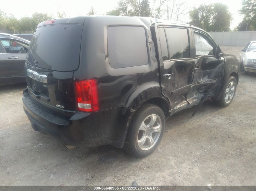 2013 HONDA PILOT EX-L - 5FNYF4H52DB035378