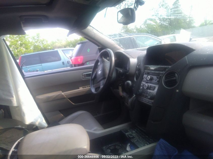 2013 HONDA PILOT EX-L - 5FNYF4H52DB035378
