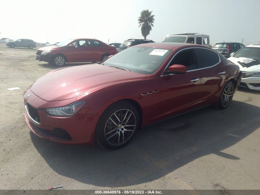 2017 MASERATI GHIBLI S - ZAM57RSA3H1217216