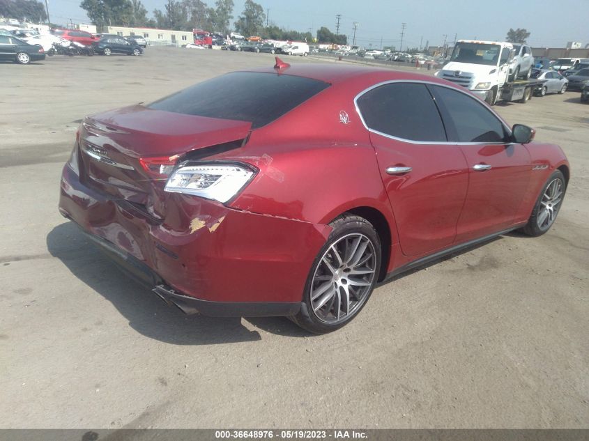 2017 MASERATI GHIBLI S - ZAM57RSA3H1217216